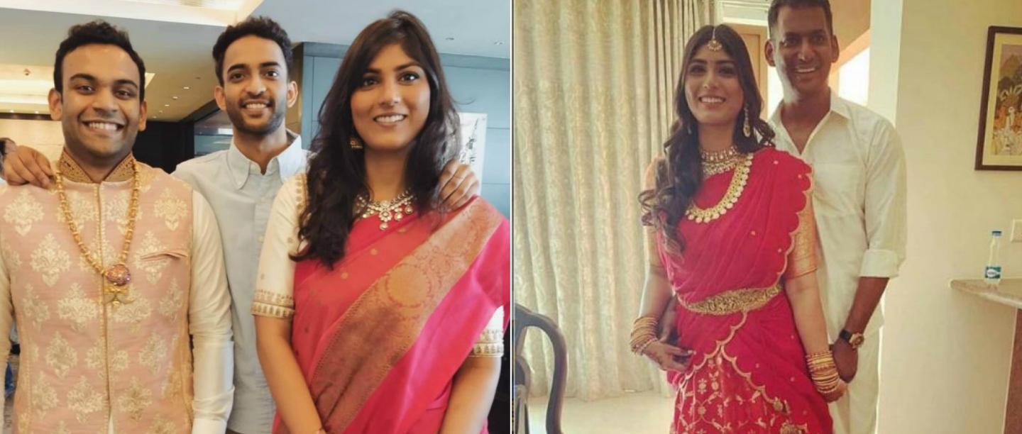 இதனால்தான் விஷால் &#8211; அனிஷா திருமணம் நிச்சயதார்த்ததுடன் முறிந்தது &#8211; வைரலாகும் செய்தி !